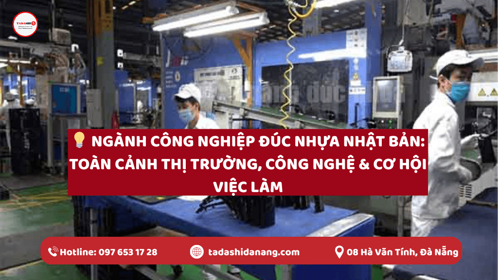 Ngành Công Nghiệp Đúc Nhựa Nhật Bản: Toàn Cảnh Thị Trường, Công Nghệ & Cơ Hội Việc Làm