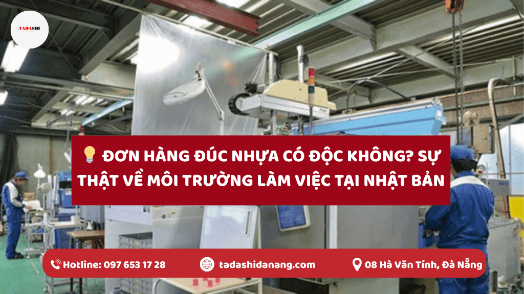 Đơn Hàng Đúc Nhựa Có Độc Không? Sự Thật Về Môi Trường Làm Việc Tại Nhật Bản