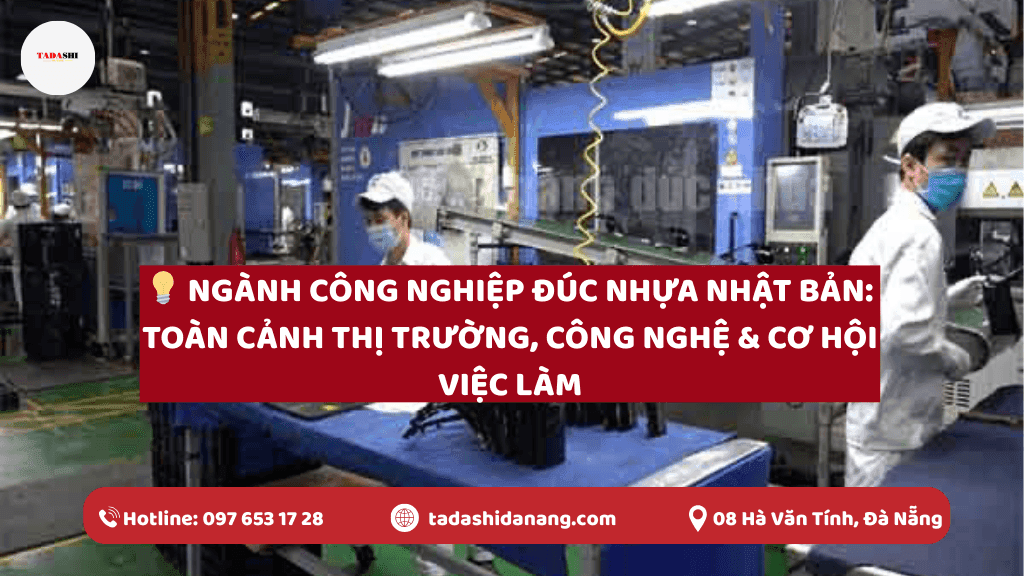 Ngành Công Nghiệp Đúc Nhựa Nhật Bản: Toàn Cảnh Thị Trường, Công Nghệ & Cơ Hội Việc Làm